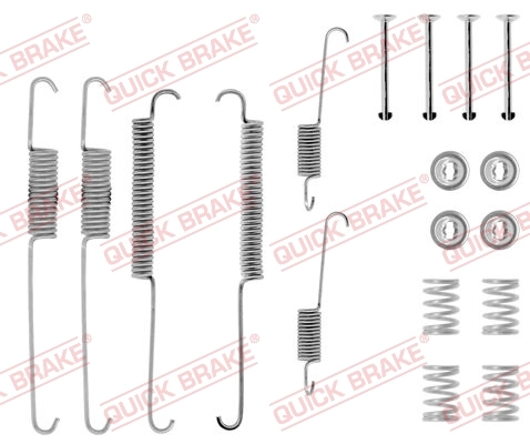 Accessory Kit, brake shoes